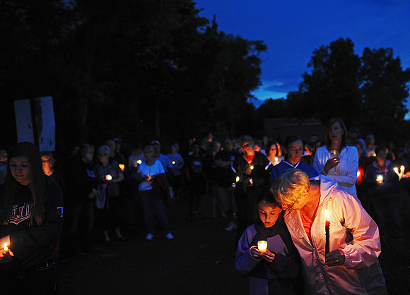 Joey Cavallaro Candlelight Vigil
