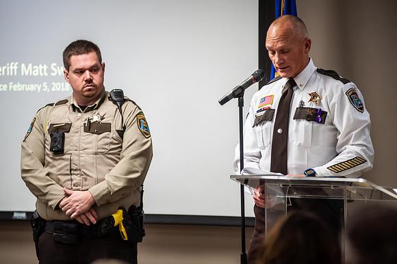 Olmsted County Sheriff's Office Awards Ceremony