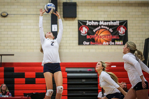John Marshall-Century Volleyball