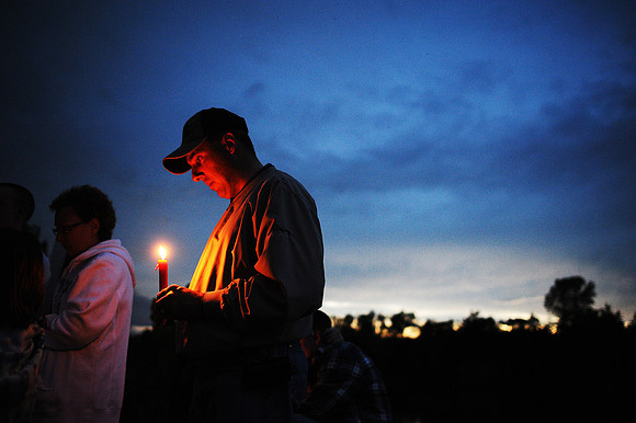 Joey Cavallaro Candlelight Vigil