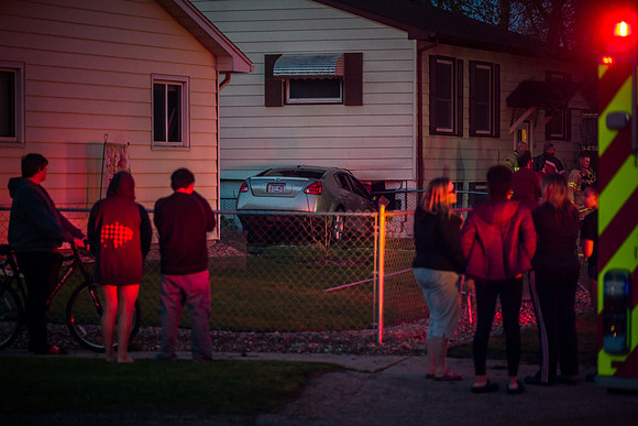 Car vs. House Crash