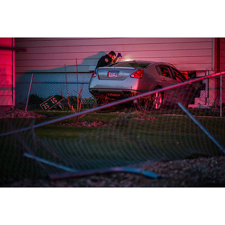 Car vs. House Crash