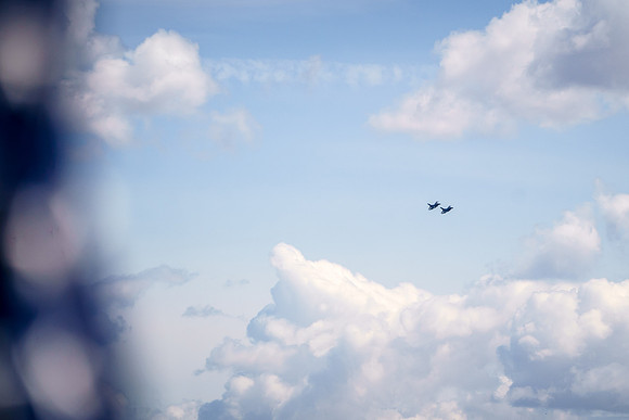National Guard Flyover