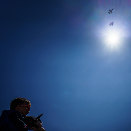 National Guard Flyover