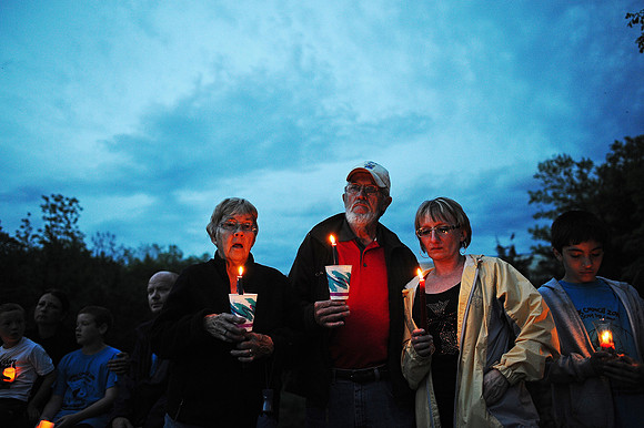 Joey Cavallaro Candlelight Vigil