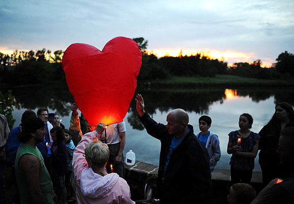 Joey Cavallaro Candlelight Vigil