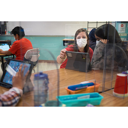 Preparing for Distance Learning at Riverside Central Elementary