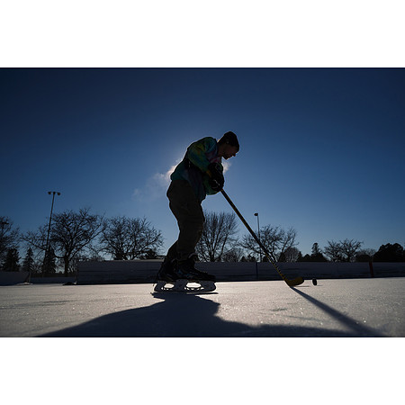 Hockey in the Cold