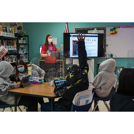 Preparing for Distance Learning at Riverside Central Elementary