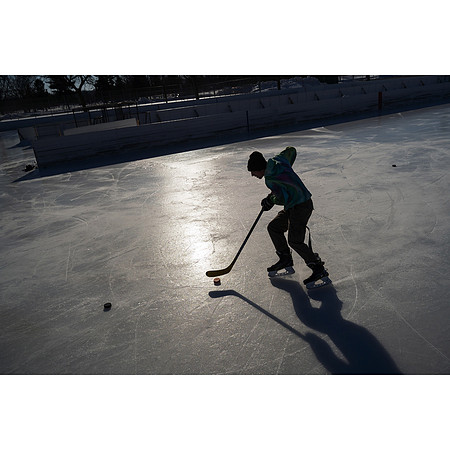 Hockey in the Cold