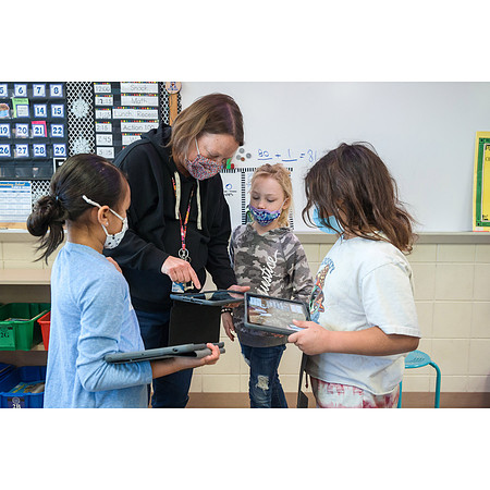 Preparing for Distance Learning at Riverside Central Elementary