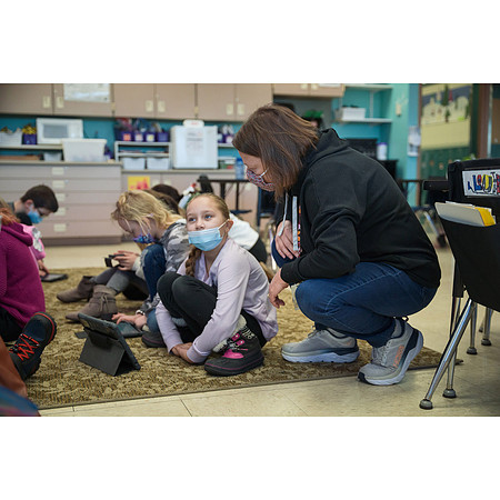 Preparing for Distance Learning at Riverside Central Elementary