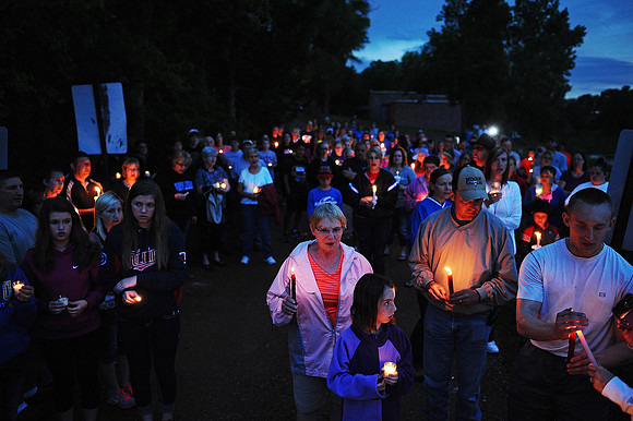 Joey Cavallaro Candlelight Vigil